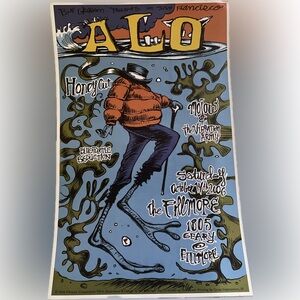 Bill Graham, ALO / Honeycut / Blue Turtle Seduction Concert Poster Fillmore 2006